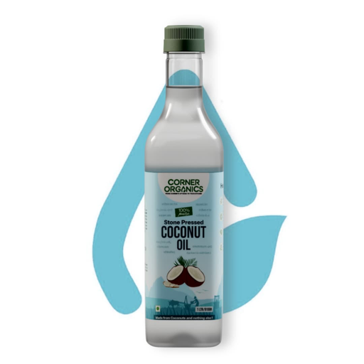 [COCO-1L-B] Coconut Oil, Stone Pressed, 100% Pure