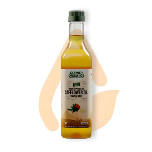 [COSF-1L-B] Safflower Oil,Stone Pressed,100% Pure