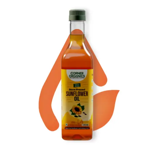 [COSN-1L-B] Sunflower Oil, Stone Pressed, 100% Pure